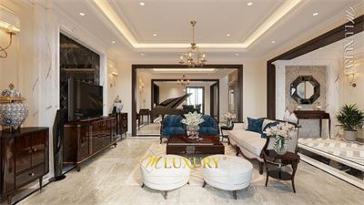 *Bộ Sưu Tập Thiết Kế Phòng Khách Tân Cổ Điển Đỉnh Cao Dành Cho Biệt Thự Cao Cấp